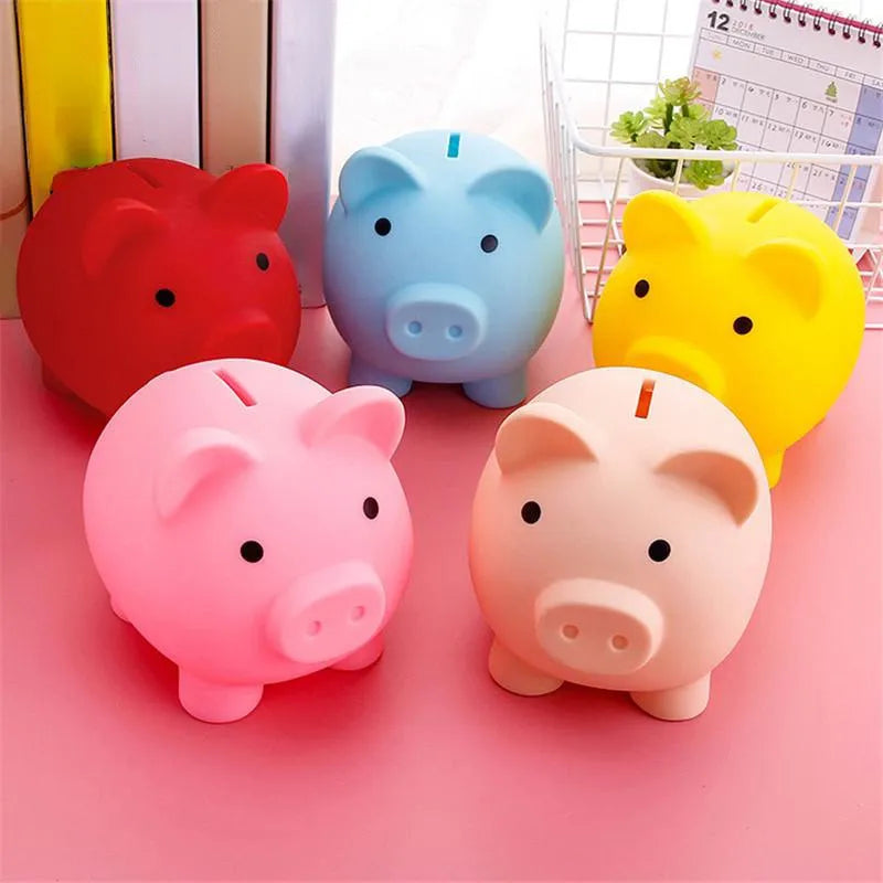 Adorable Children's Piggy Bank for Saving Money and Decorating Their Room