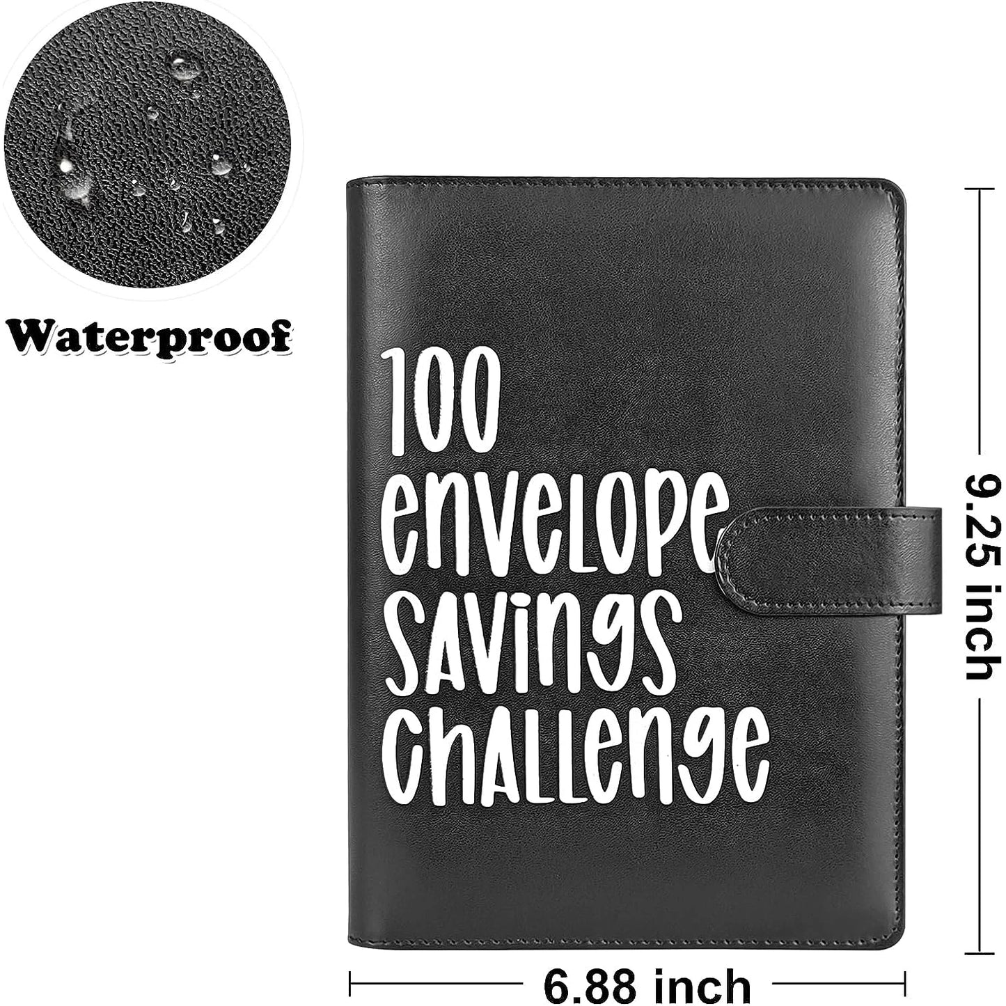 100 Envelopes Money Saving Money Challenge Budget Binder easy and Fun Way to Save $5,050